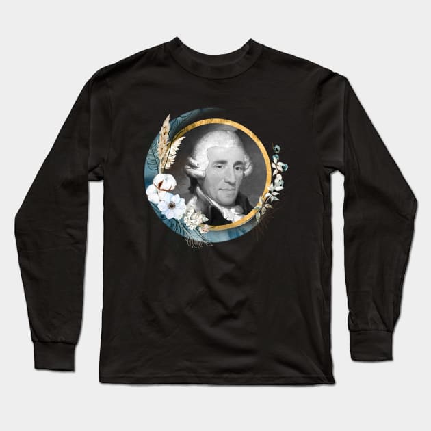 Joseph Haydn Long Sleeve T-Shirt by TheMusicophile